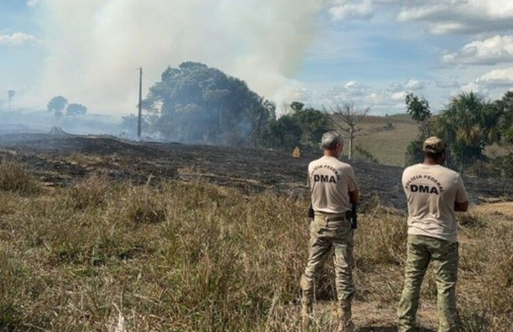 PF prende homem por incêndio criminoso em Campo Novo de Rondônia/RO
