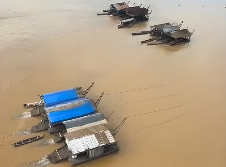 Policia Federal e IBAMA deflagram Operação Hefesto II contra garimpo ilegal no Rio Madeira