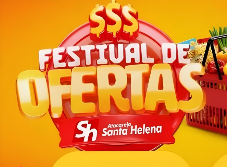 Festival de Ofertas no Atacarejo Santa Helena, válido nos dias 14 a 16 de Outubro!