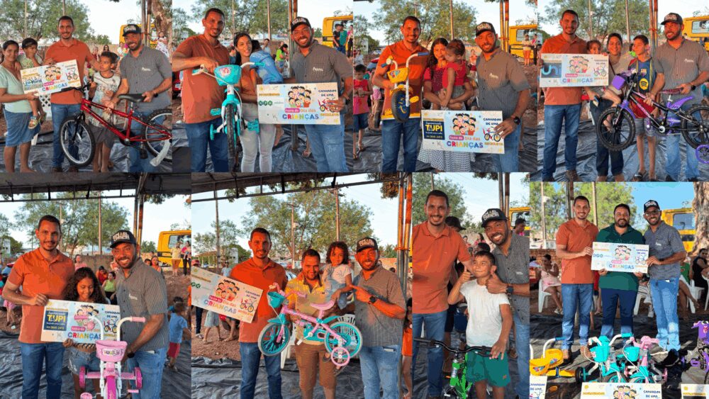 Presidente da Câmara, Natã Soares, celebra o Dia das Crianças no bairro Princesa Isabel e conta com mais de mil crianças