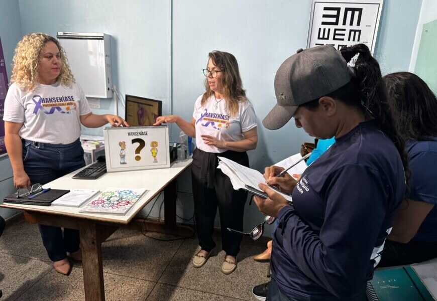 Agentes comunitários de saúde são capacitados para enfrentamento ao diabetes e hanseníase em Porto Velho