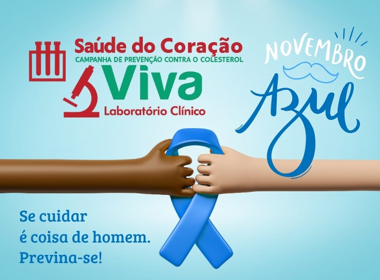 Laboratória Viva de Alta Floresta reforça campanha novembro Azul com descontos e ações de prevenção ao câncer de próstata