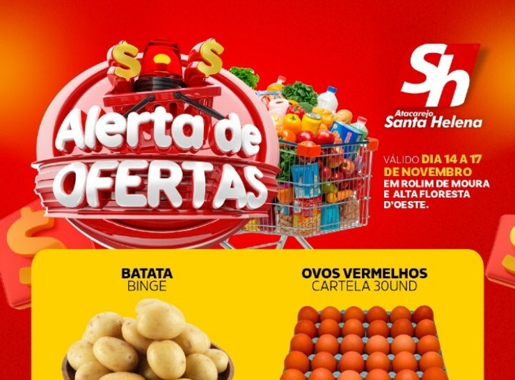Alerta de ofertas no Atacarejo Santa Helena, confira!