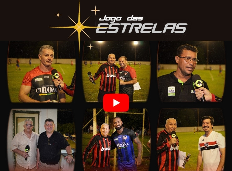 Jogo das Estrelas no Estádio Municipal de Alta Floresta D´Oeste Ro