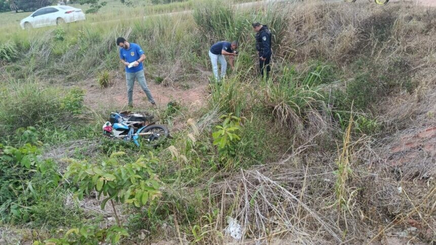 Mototaxista morre após perder o controle da moto na RO-383 em Rolim de Moura ao retornar de Alta Floresta d’Oeste