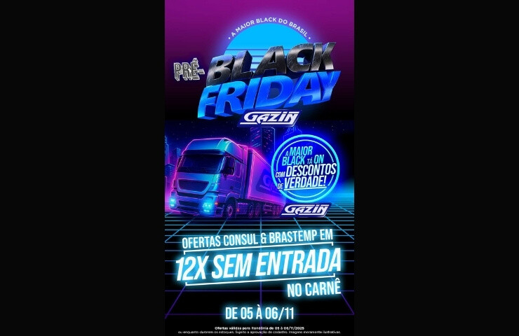 Ofertas Pré-Black 12x na Gazin de 05 e 06 de Novembro, Aproveite!