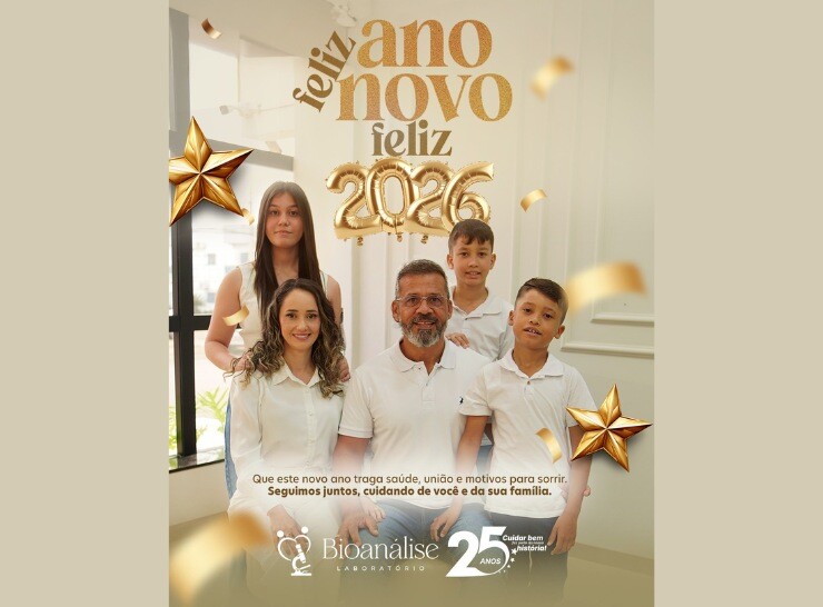 ✨ Bio Análise dá as boas-vindas a 2026 com cuidado e compromisso