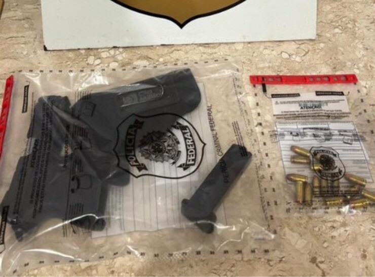 PF e PMRO prendem homem por porte ilegal de arma de fogo durante Operação Madeira Mamoré
