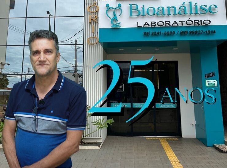 Empresário Zé Tassi Homenageia o Laboratório Bioanálise pelos seus 25 Anos!