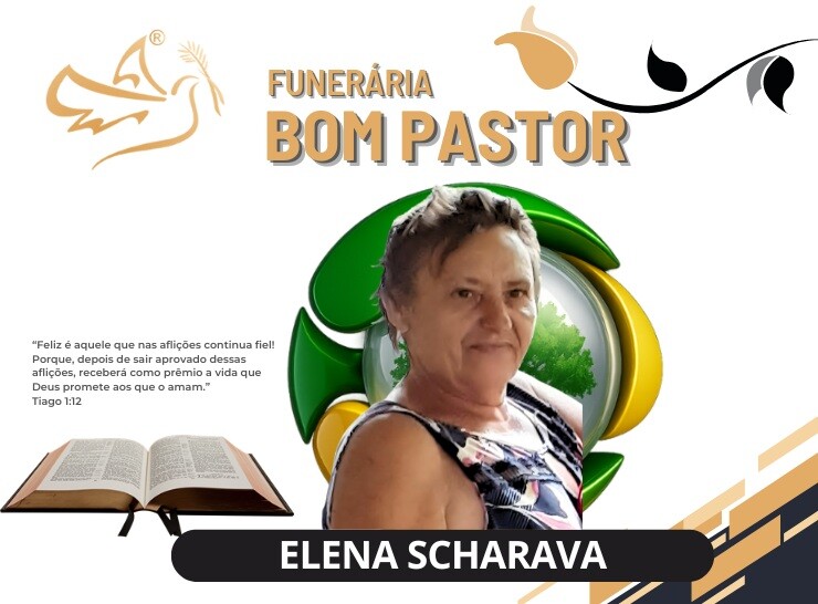 A Funerária Bom Pastor comunica o falecimento de Elena Scharava