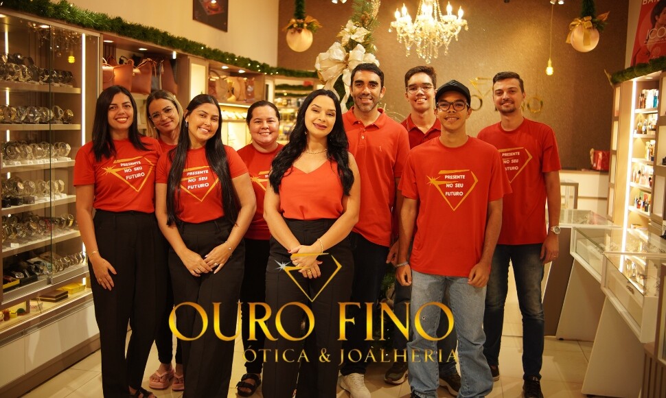Agradecimentos da Ótica e Joalheria Ouro Fino, Feliz Natal boas festas!