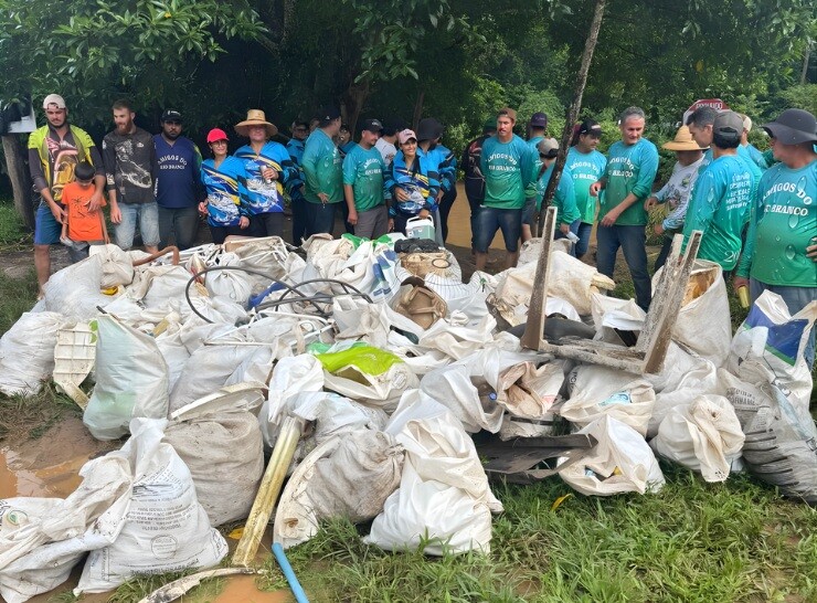 10ª Edição Amigos do Rio Branco realiza grande mutirão de limpeza e reforça compromisso ambiental