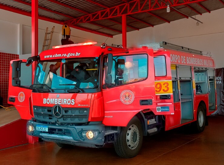 Governo de RO reforça segurança em Pimenta Bueno com novo quartel dos bombeiros e investimentos históricos