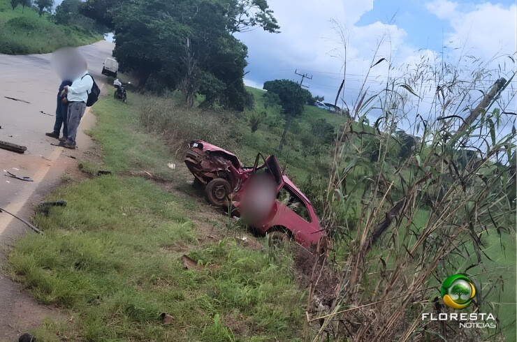 Urgente: Grave acidente na RO-383 deixa uma vítima fatal em Alta Floresta d’Oeste