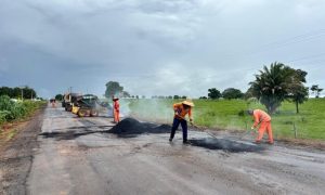 DER inicia manutenção da RO-471 após indicação do deputado Jean Oliveira