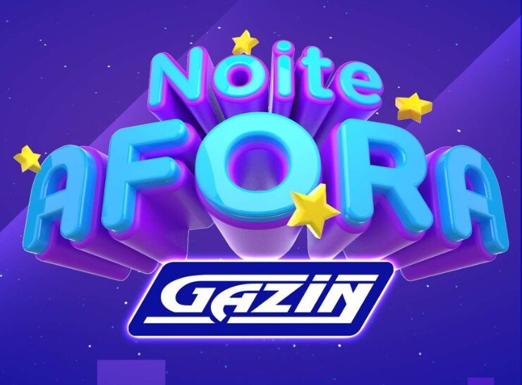 Promoção Noite a Fora Gazin, somente nesta terça-feira (27) 15x sem entrada no carnê!