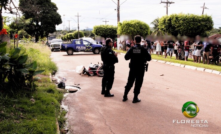 Urgente: Homem é morto a tiros no bairro Redondo em Alta Floresta d’Oeste