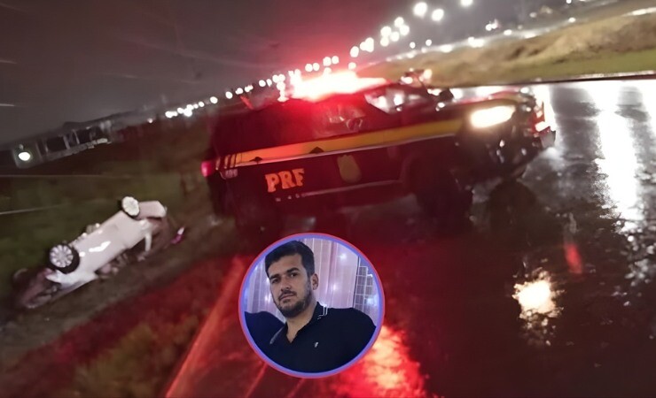 Morador de Novo Horizonte do Oeste morre após capotar veículo enquanto seguia para visitar o filho internado em hospital de Vilhena