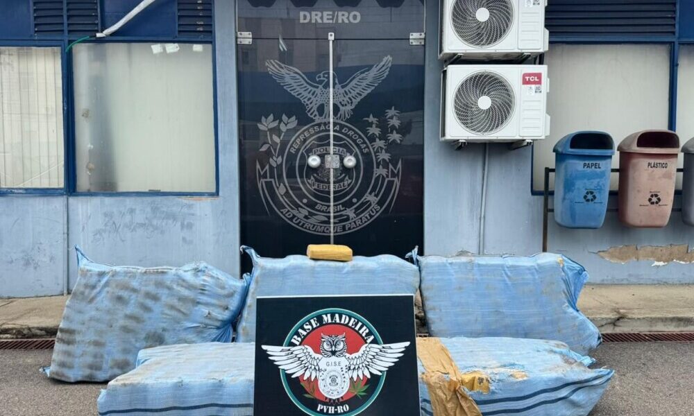 Polícia Federal prende homem com 261 kg de drogas em Porto Velho/RO