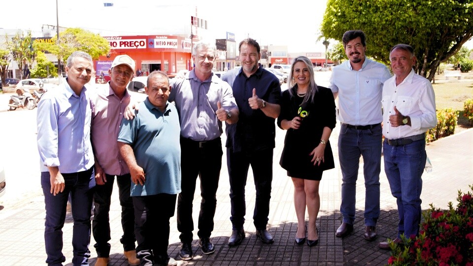 Prefeito Gio Damo recebe Alex Redano em Alta Floresta e garante novos investimentos para o município