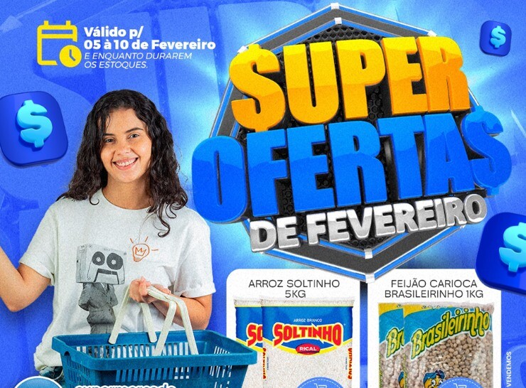 Super ofertas de fevereiro no Supermercado Tradição válidas de 05 a 10/02, confira!
