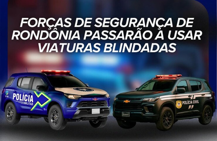 Novos veículos para Segurança Pública de RO vão ampliar proteção policial e reforçar combate ao crime