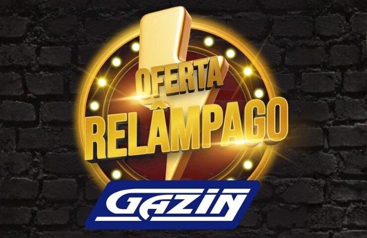 Oferta Relâmpago só hoje dia 25 de março na Gazin, confira!