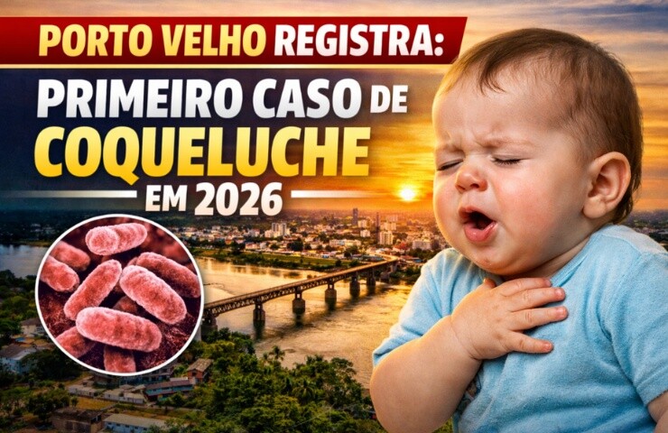 Porto Velho registra primeiro caso de coqueluche em 2026