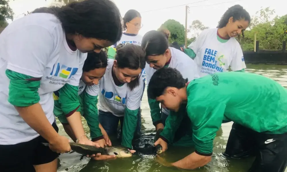 Educação profissional amplia ensino de piscicultura em Rondônia