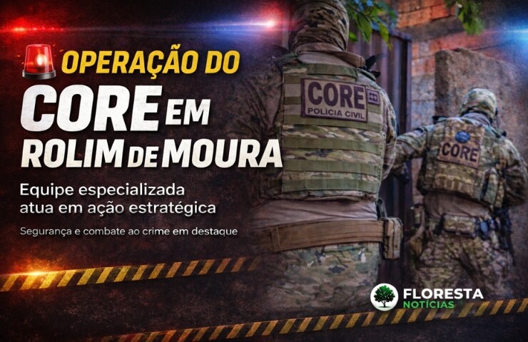 Polícia Civil cumpre 78 medidas cautelares contra organização criminosa que pretendia invadir o Fórum em Rolim de Moura