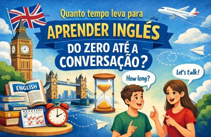 Quanto tempo leva para aprender inglês do zero até a conversação?