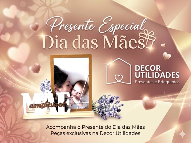 Presentear é uma Arte: Surpreenda quem você ama em Alta Floresta com a Decor Utilidades