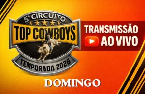 Transmissão ao vivo: 5º Circuito Top Cowboys 2026 – Domingo 19 de Abril!