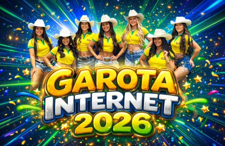 Enquete de Votação: Vote aqui na Garota Internet 2026