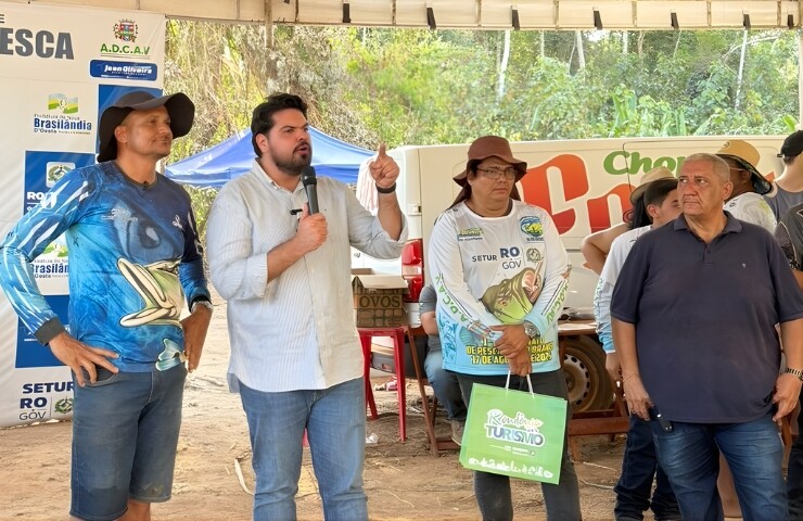 Nova Brasilândia entra no circuito da pesca esportiva com evento apoiado pelo deputado Jean Oliveira