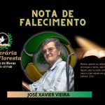 A Funerária Alta Floresta comunica o falecimento do Senhor José Xavier Vieira