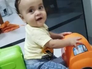 Bebê de 1 ano morre afogado dentro de balde em Vilhena