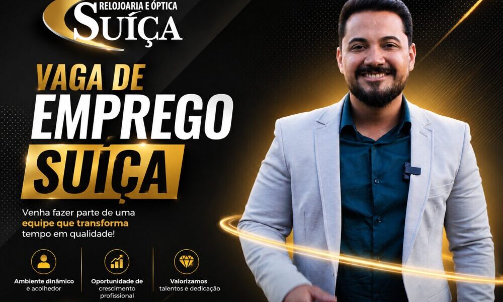 🚨 Oportunidade de Emprego na Suíça!