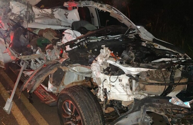 Urgente: Família perde a vida em grave acidente na RO-479 próximo à ponte do Rio Machado