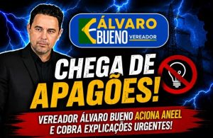 Vereador Álvaro Bueno aciona ANEEL para solucionar apagões em Distritos de Alta Floresta e Região