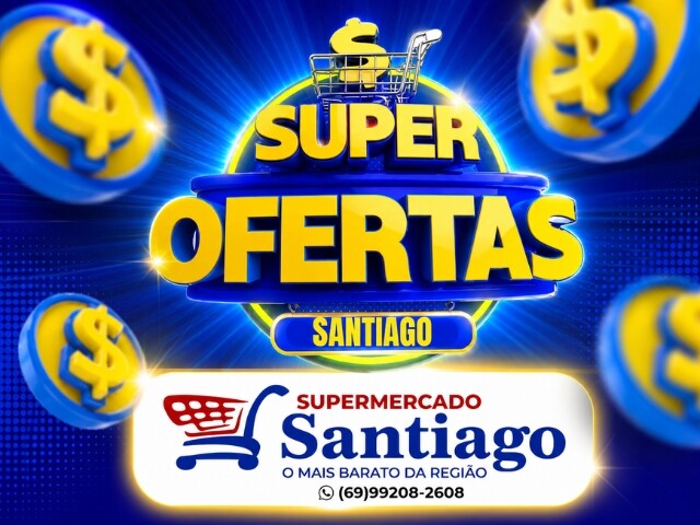 Super Ofertas exclusivas para este sábado dia 02 de maio no Supermercado Santiago, confira!