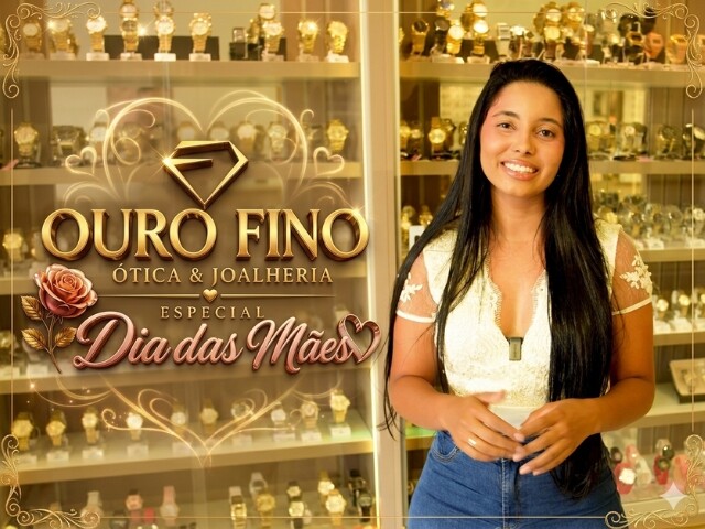 A Ótica e Joalheria Ouro Fino traz ótimas opções de Presente para sua mamãe, confira!