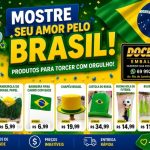 Mostre seu amor pelo Brasil com a Doce Mel Embalagens!