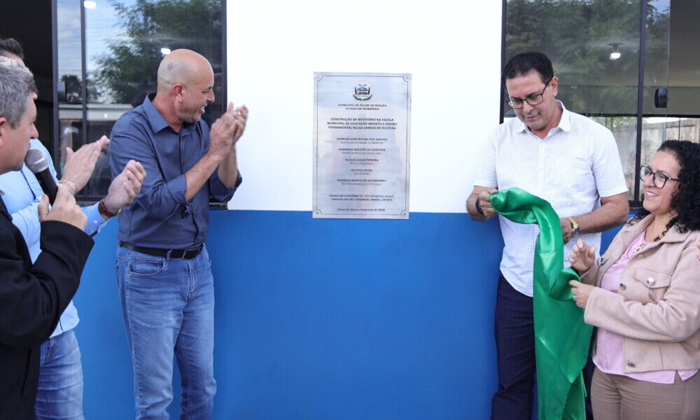 Ação do deputado Ismael Crispin garante novo refeitório para alunos da Escola Neusa Santos de Oliveira, em Rolim de Moura