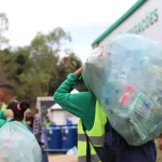Catadores retiram mais de 12 toneladas de resíduos do espaço da 13ª Rondônia Rural Show Internacional, em Ji-Paraná