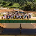 Em São Miguel do Guaporé ação do deputado Ismael Crispin garante ponte de concreto e aço na Linha 86