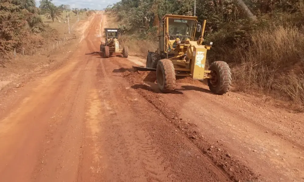 Governo de RO recupera mais de 500 km de rodovias e impulsiona escoamento da produção na Zona da Mata