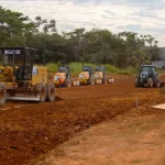 Obras de pavimentação na Linha 625 transformam rotina de moradores em Jaru