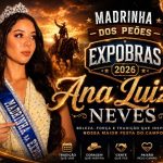 Ana Luiza Neves, Madrinha dos Peões da Expobras 2026, no desfile da Garota Expoalta 2026