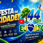 Veja a Programação da Festa da Cidade, dos 44 Anos de Alta Floresta D´Oeste